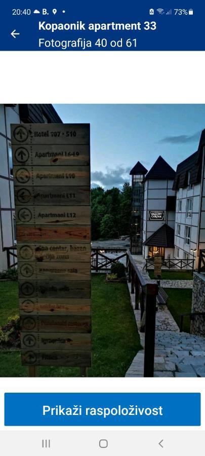 Apartman Kraljevi Cardaci Sadikovic Sa Garazom Kopaonik Luaran gambar